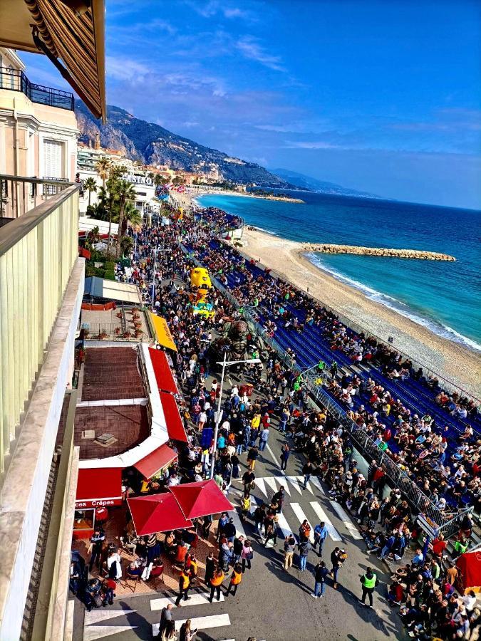 Seaviews By Jenni Menton, La Suite, Superbe Front De Mer, Top Emplacement Avec Terrasse Et Parking! Εξωτερικό φωτογραφία